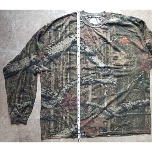Mossy Oak Break Up Infinity Camouflage Long Sleeve Shirt 2XL XXL - Picture 5 of 6